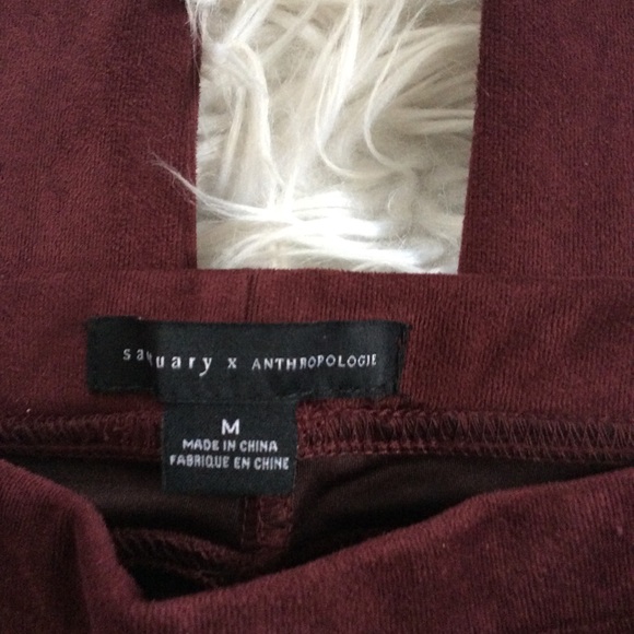 NWOT⭐️HP⭐️Anthro Sanctuary Hi-Rise Faux Suede Legging - Picture 9 of 11